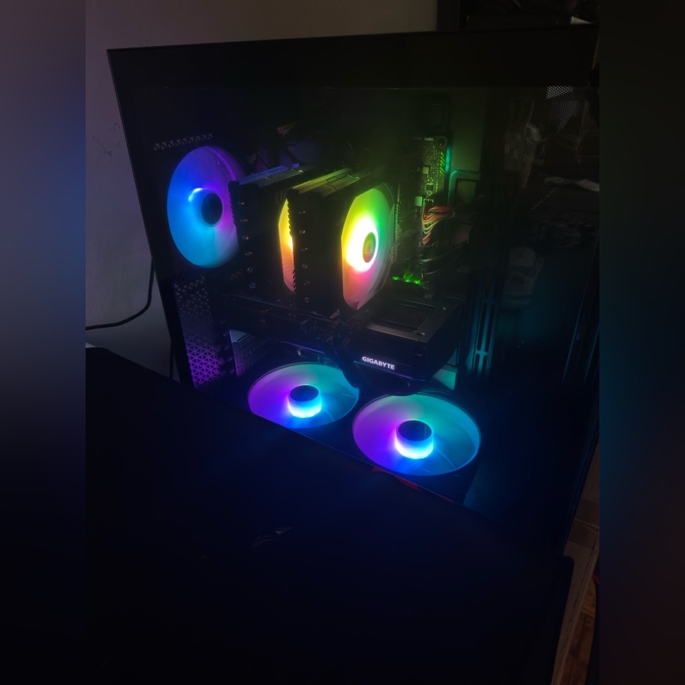 RGB Gaming PC with LED Fans
